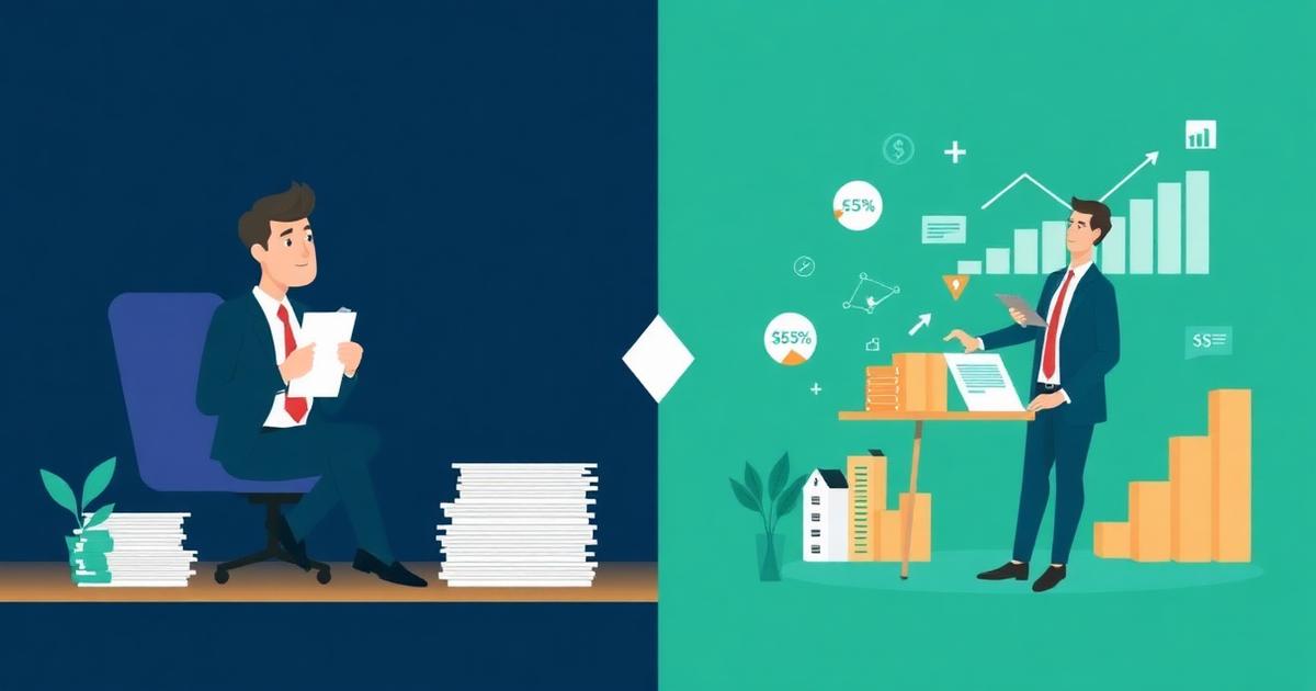 Illustration for Fractional CFO vs. Full-Time CFO: Which Is Right for Your Business? — The Aligned Ledger insights article on Business Growth