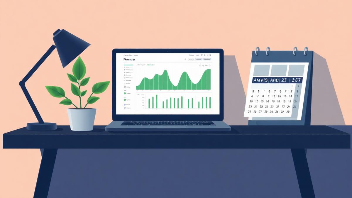 Illustration for Outsourced Bookkeeping for Startups: A Founder's First-12-Months Playbook — The Aligned Ledger insights article on Business Growth